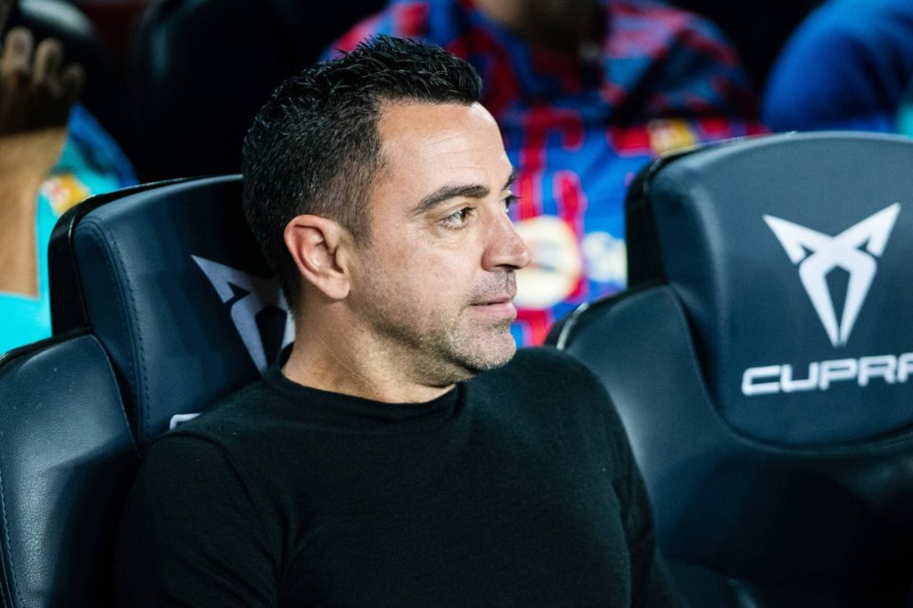 Xavi, allenatore del Barcellona @livephotosport