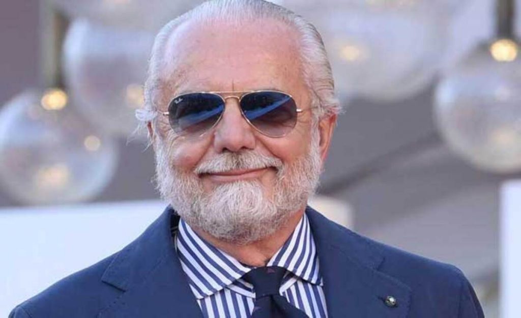 Napoli, De Laurentiis: “Nessuna sfiducia a Casini, Gasperini è un ottimo allenatore”