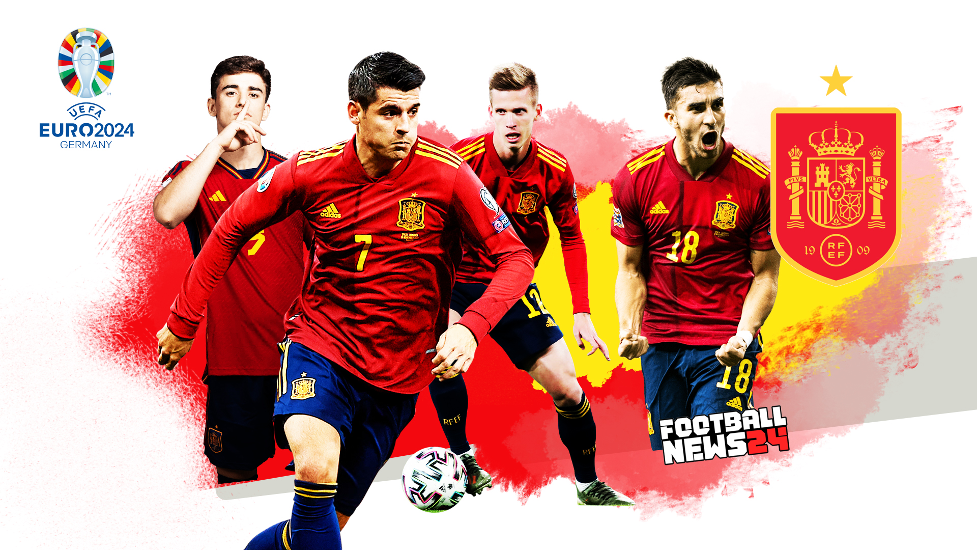 Spagna ad Euro 2024: mix di gioventù ed esperienza per arrivare al 4° titolo europeo