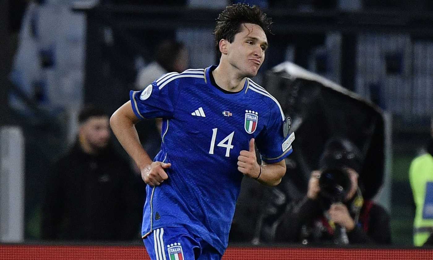 Italia-Albania 2-1, Chiesa: "Gioco dove vuole Spalletti, abbiamo dominato"