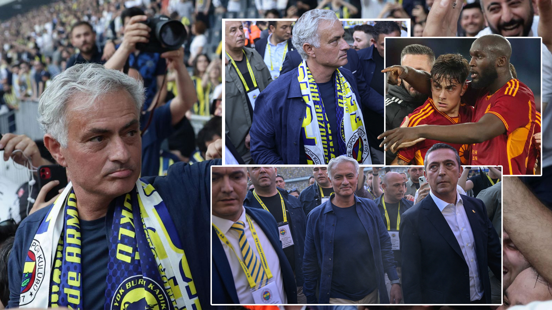 Mourinho il sultano, il Fenerbahce ai suoi piedi: Dybala e Lukaku i doni proibiti