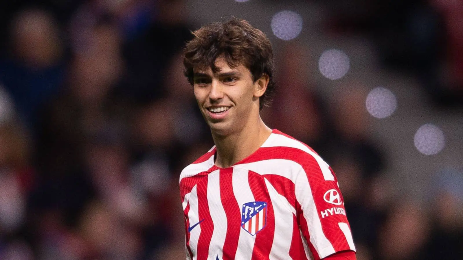 Joao Felix con la maglia dell'Atletico Madrid