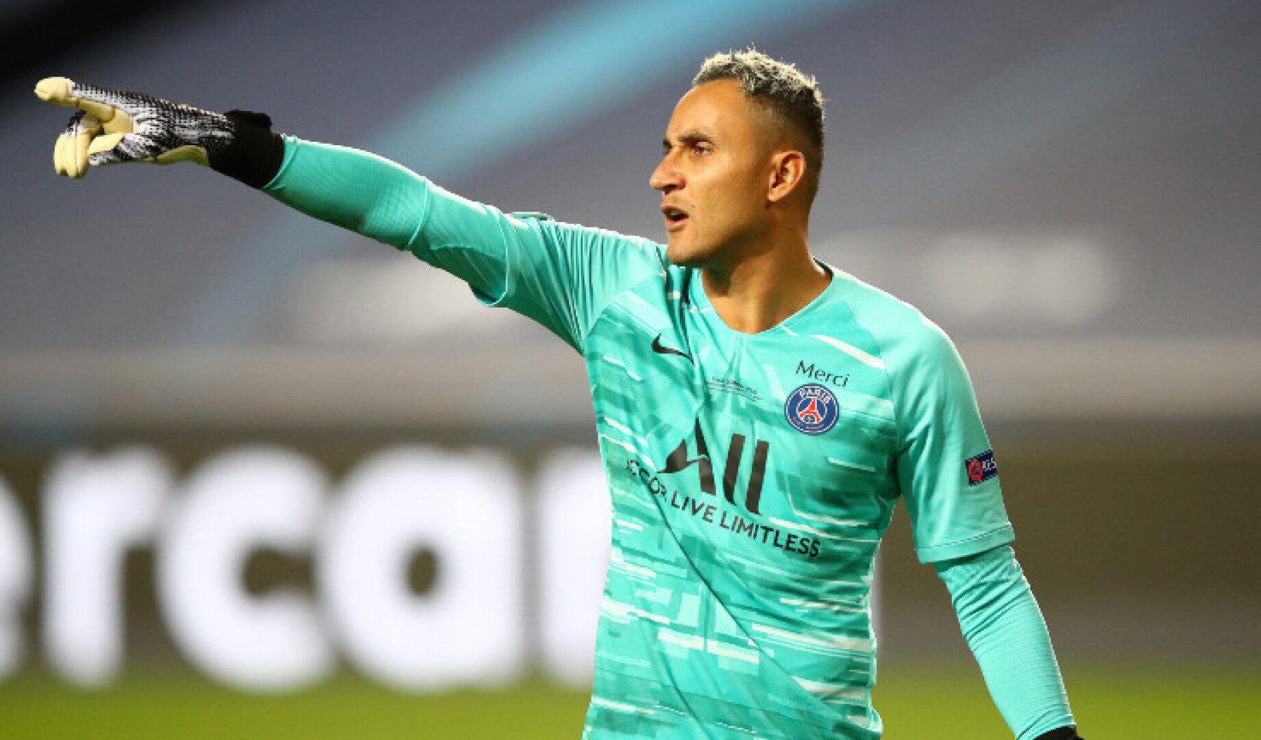 Keylor Navas con la maglia del PSG