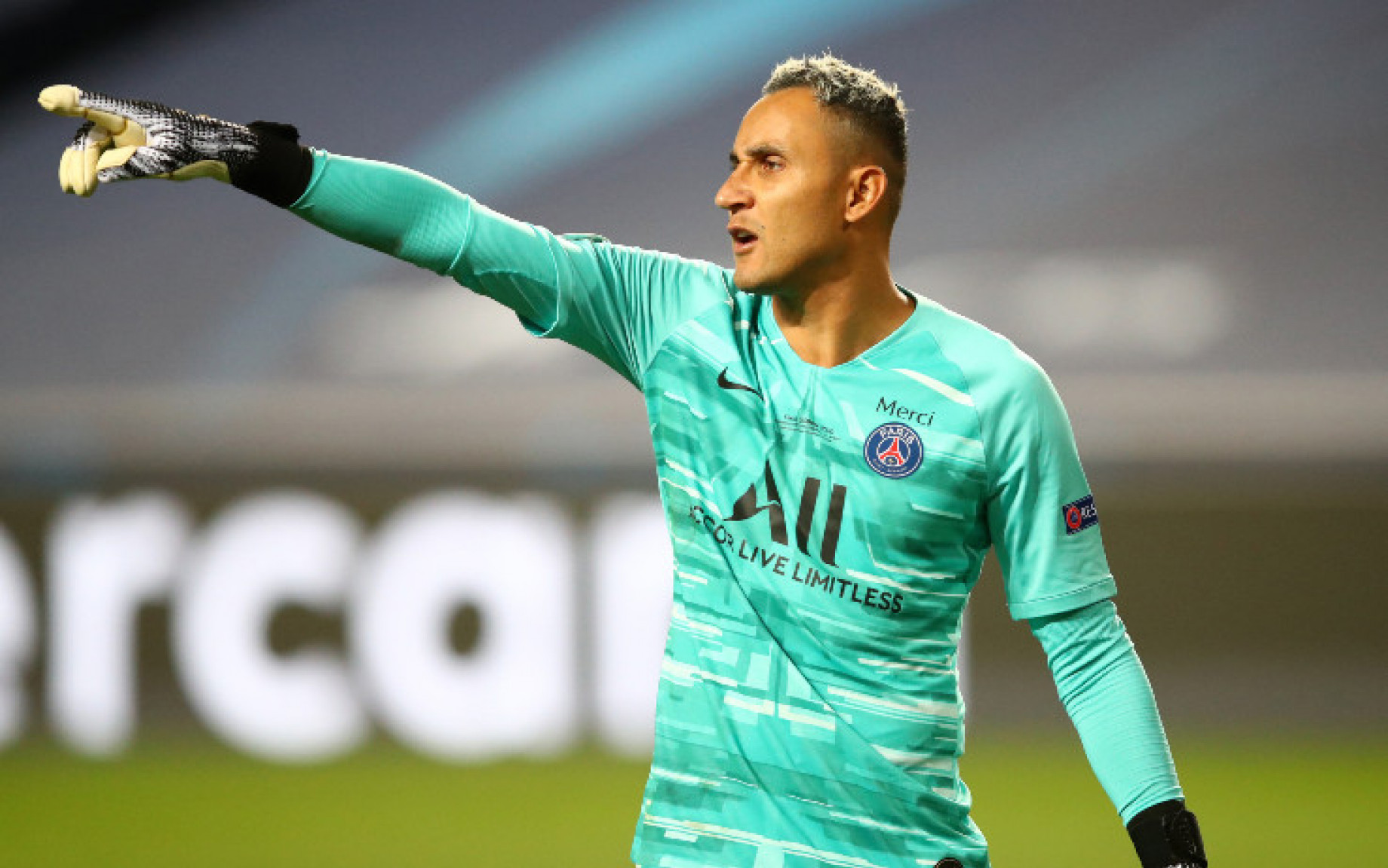 Keylor Navas con la maglia del PSG