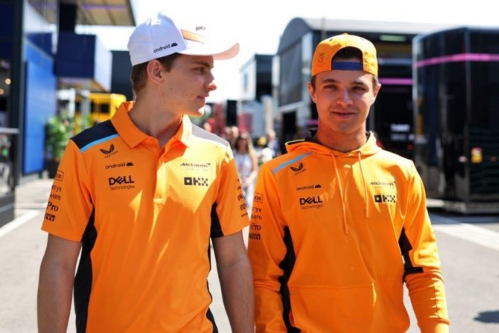 Piastri e Norris, McLaren