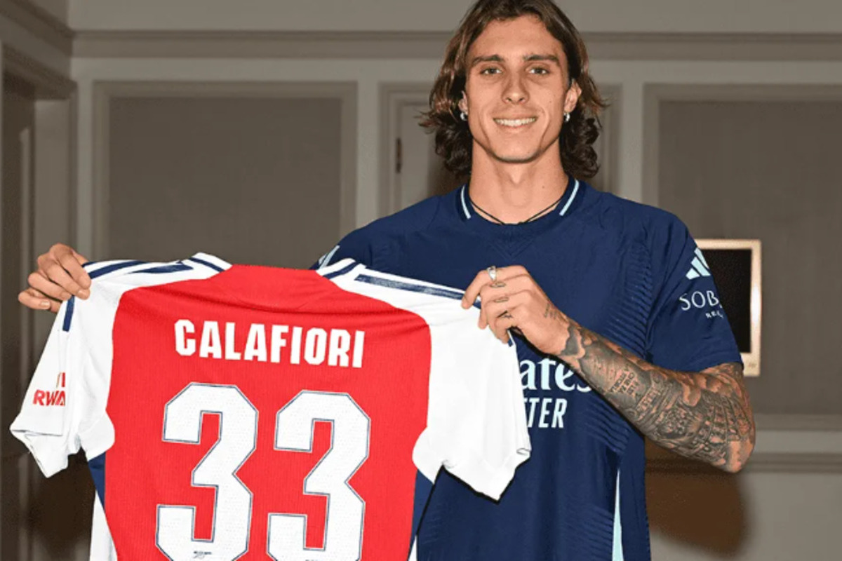 Riccardo Calafiori, nuovo difensore dell'Arsenal