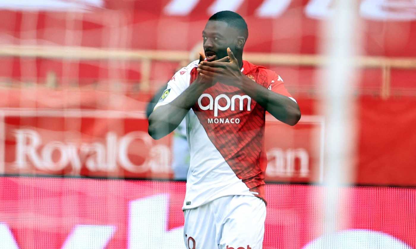 Fofana con la maglia del Monaco