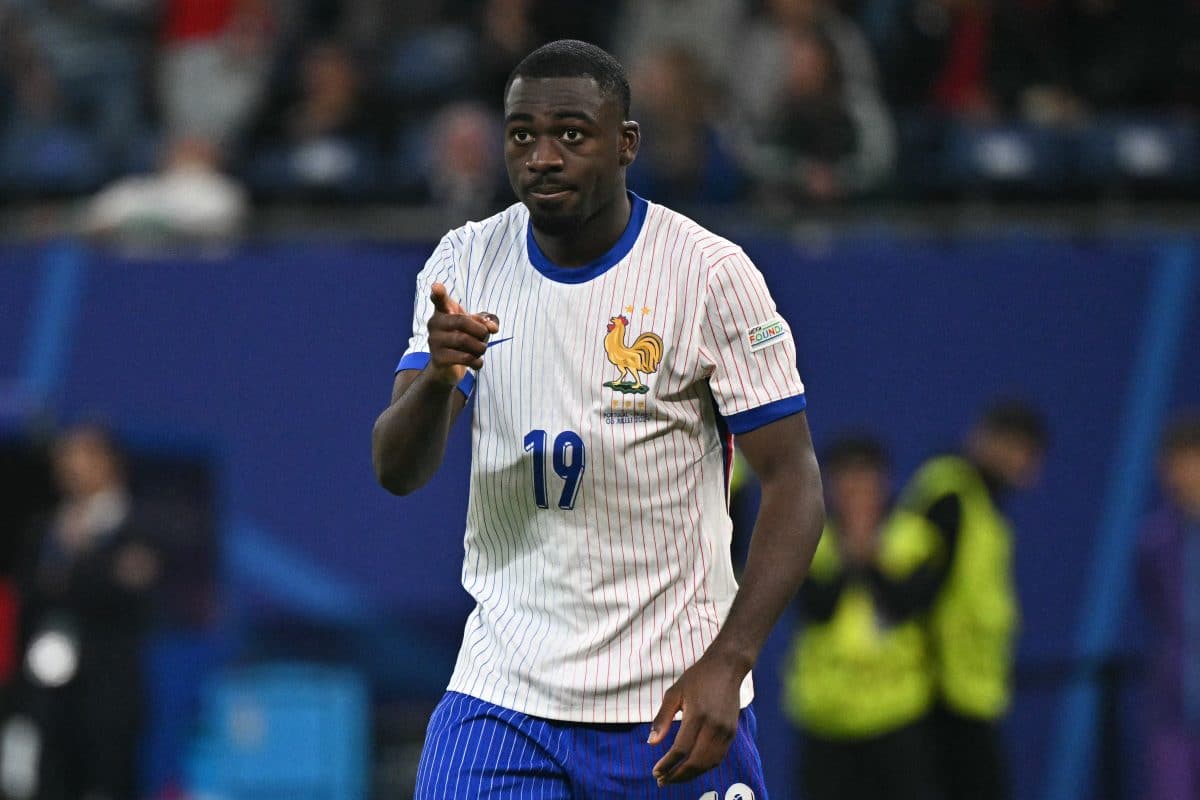 Fofana con la maglia della Francia