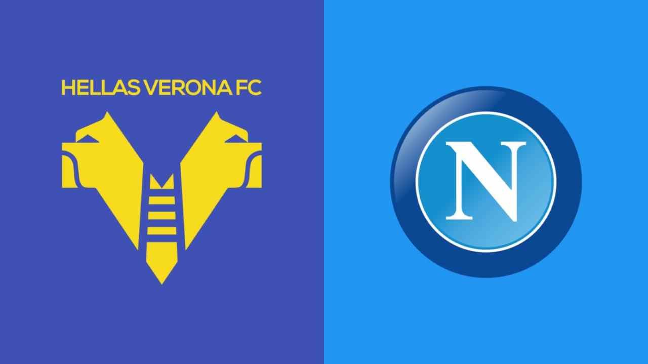 Formazioni ufficiali Verona Napoli