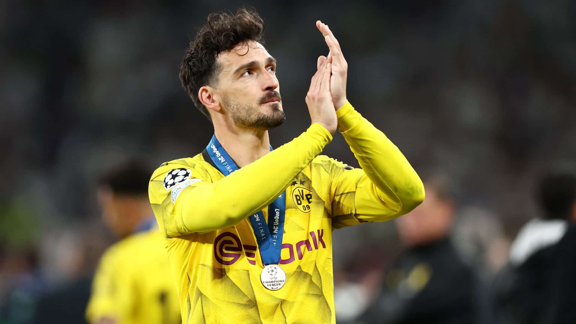 Hummels con la maglia del Borussia Dortmund