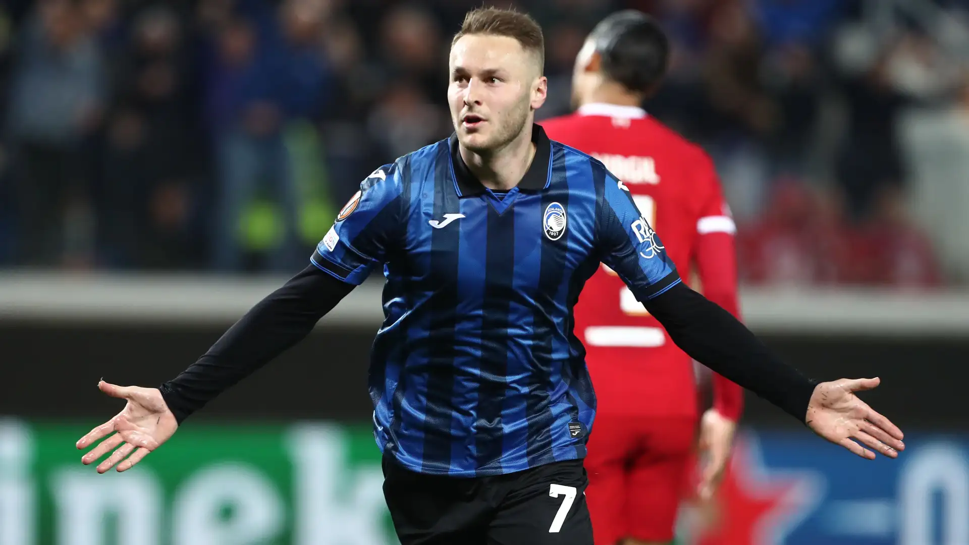 Koopmeiners con la maglia dell'Atalanta