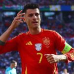 Morata con la maglia della Spagna