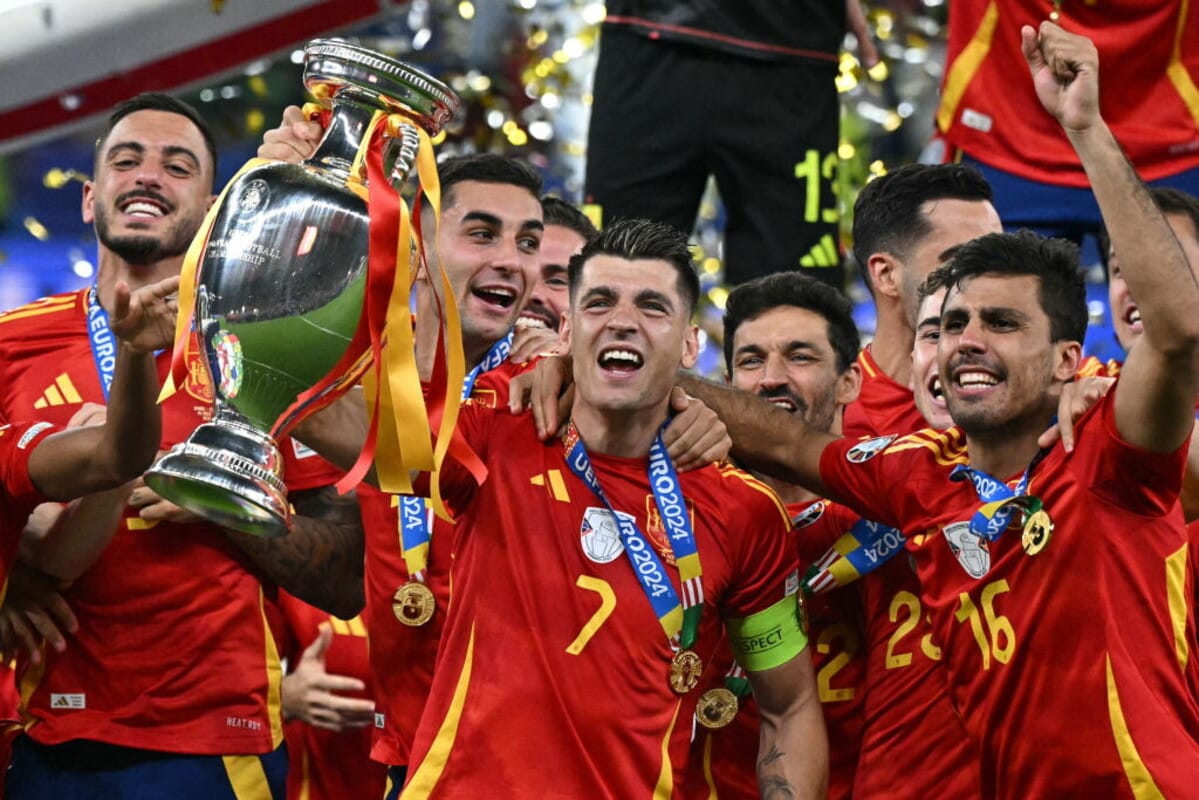 Morata e Rodri con la Spagna