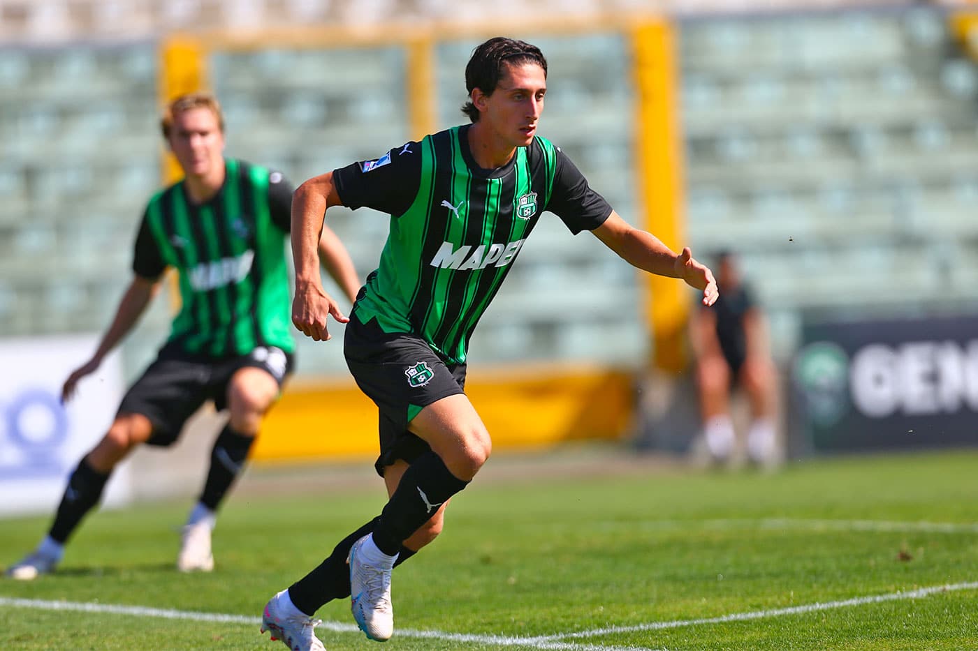 Mulattieri con la maglia del Sassuolo