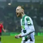 Postema con la maglia del Groningen