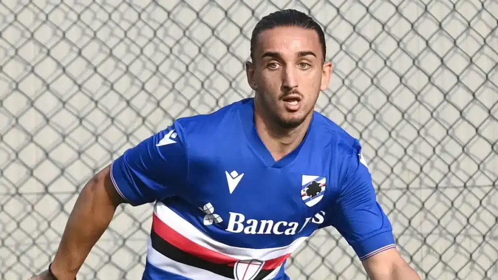 Stoppa con la maglia della Sampdoria