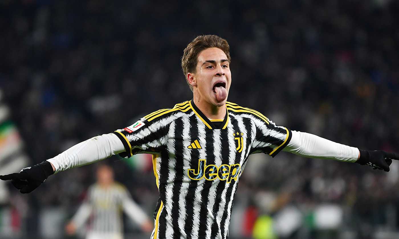 Yildiz con la maglia della Juventus