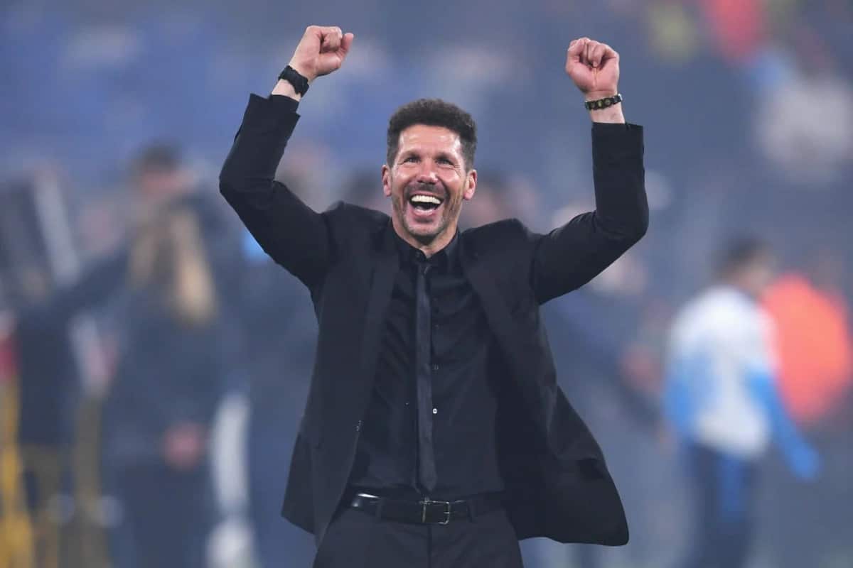 Diego Simeone, tecnico dell'Atletico Madrid