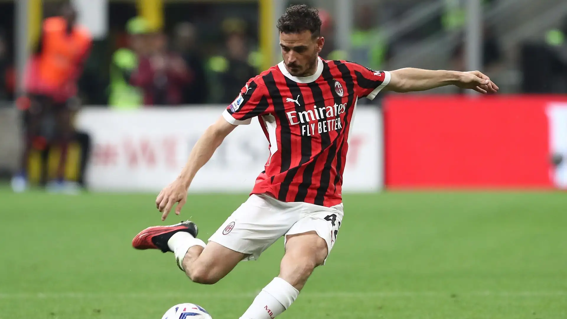 Alessandro Florenzi con la maglia del Milan