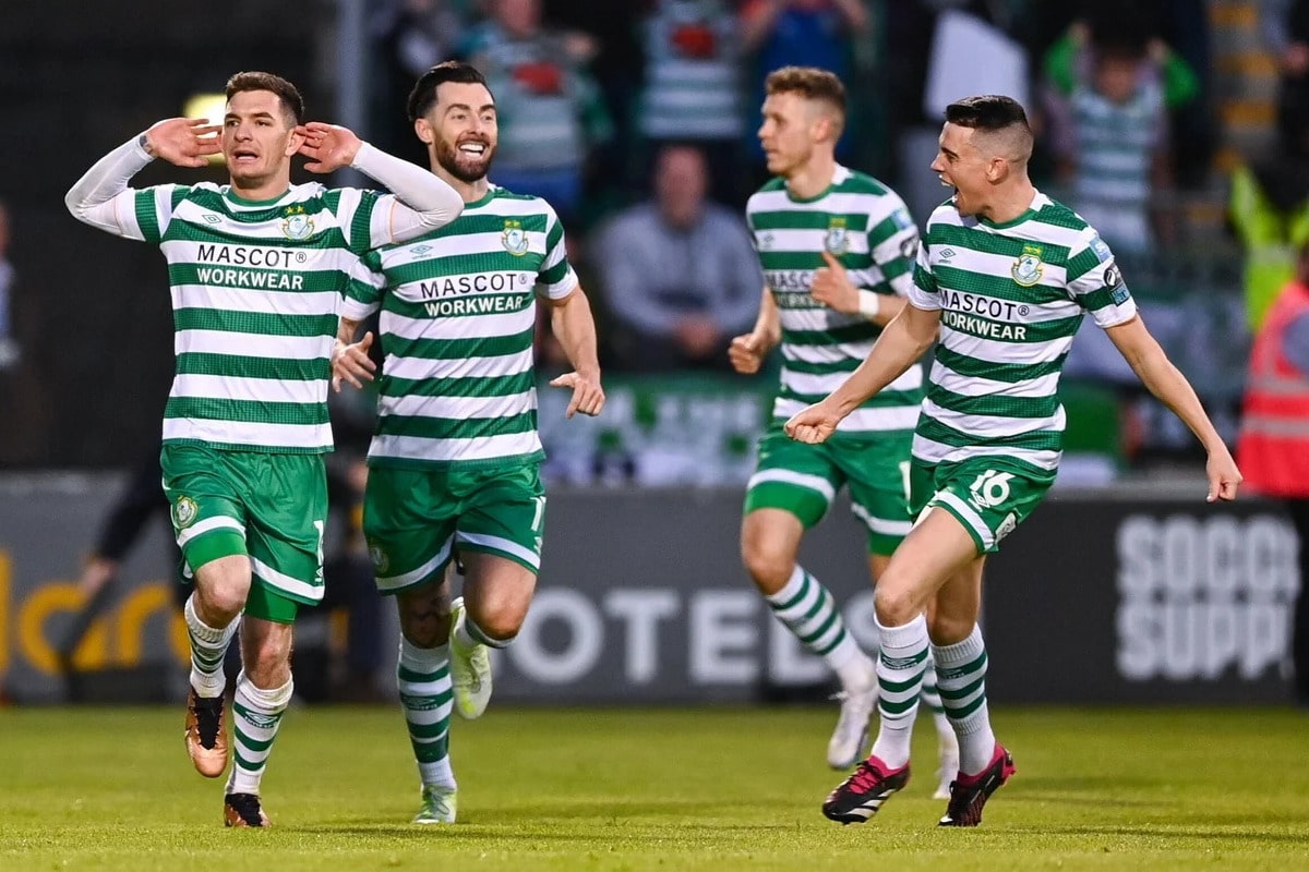 Esultanza Shamrock Rovers